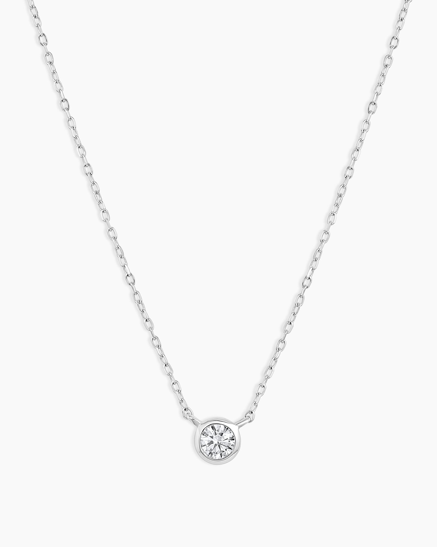 14k Solid White Gold