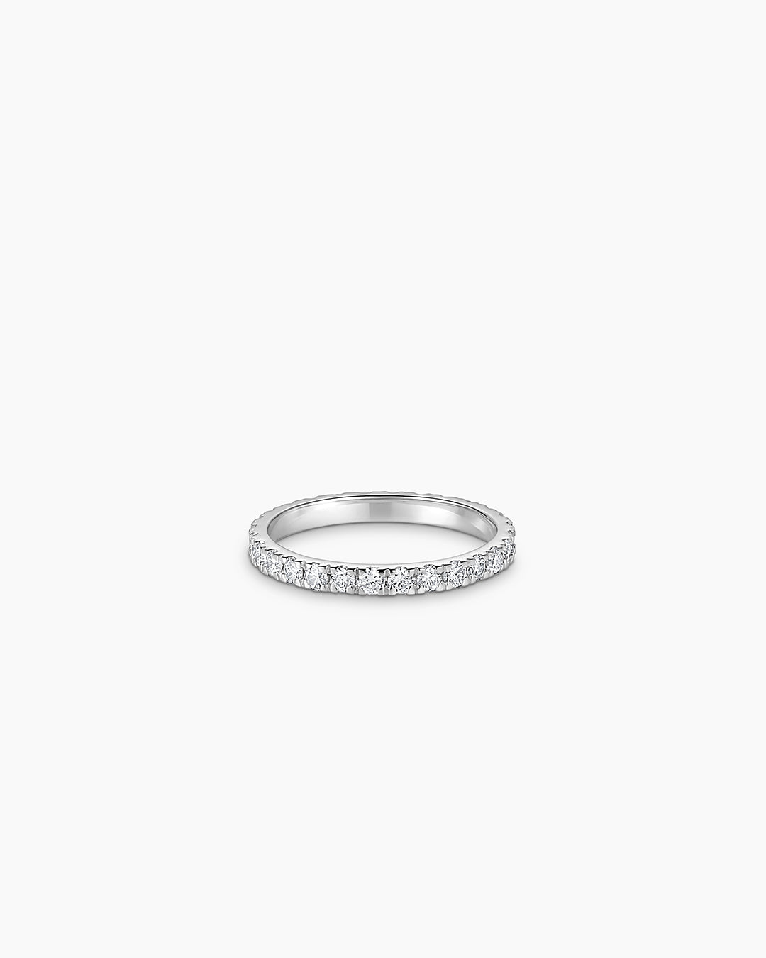 14k Solid White Gold