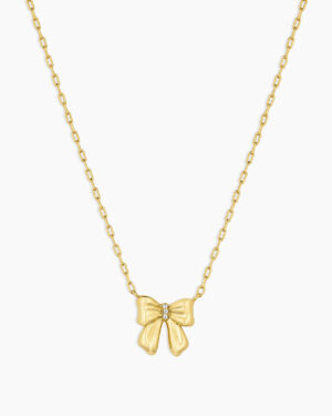 Bow Necklace