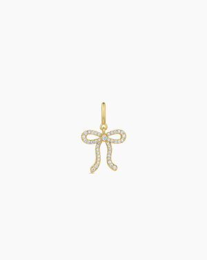 Bow Shimmer Parker Charm