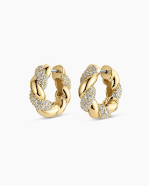 Crew Shimmer Hoops