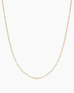 14k Gold Parker Delicate Link Necklace